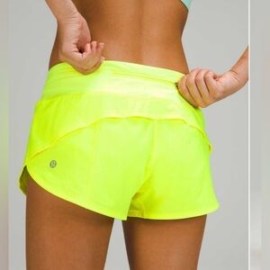 NWT Lululemon Speed Up Low-Rise Short 2.5"